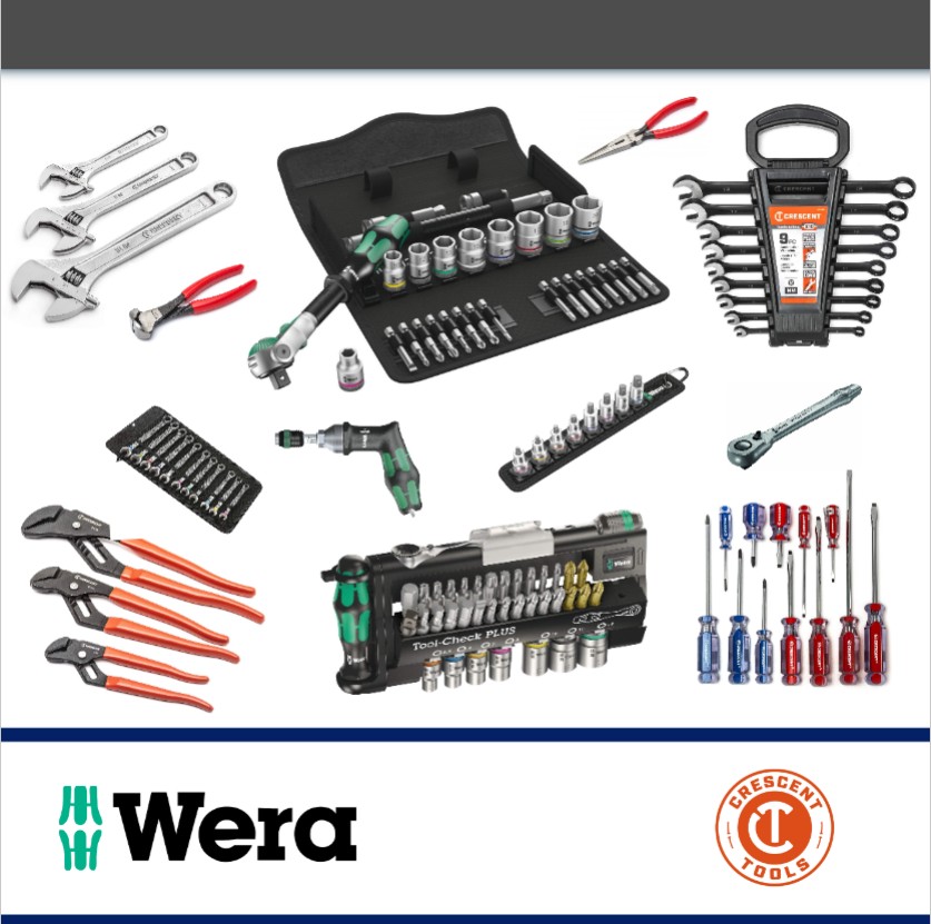 Herramientas manuales de alta calidad Wera Rachets, destornilladores, llaves ajustables, sockets, llaves combinadas en Panamá